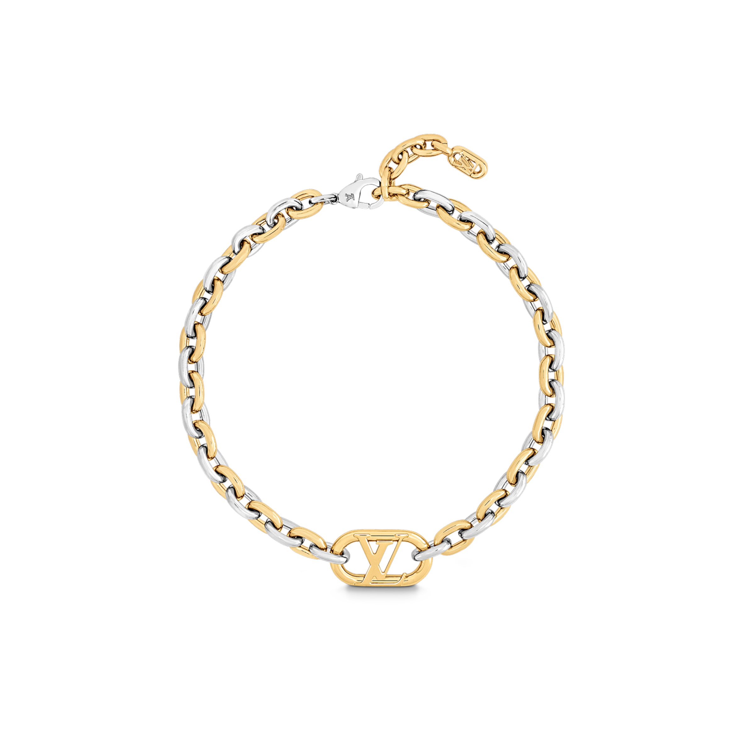 LOUIS VUITTON EVERYDAY CHAIN LV NECKLACE M00593